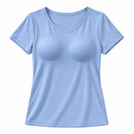 Built-In Bra Comfort T-Shirt