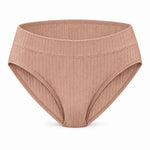 Ribbed Cotton Comfort Brief