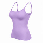 Built-In Bra Adjustable Strap Camisole